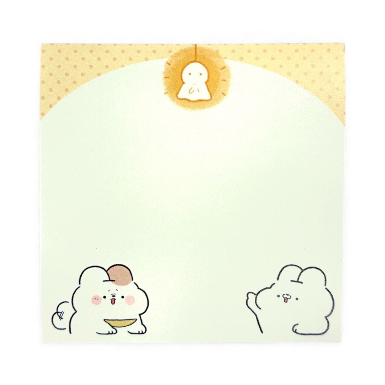 【おにゃんこにょんこ】付箋 - てるてる坊主
